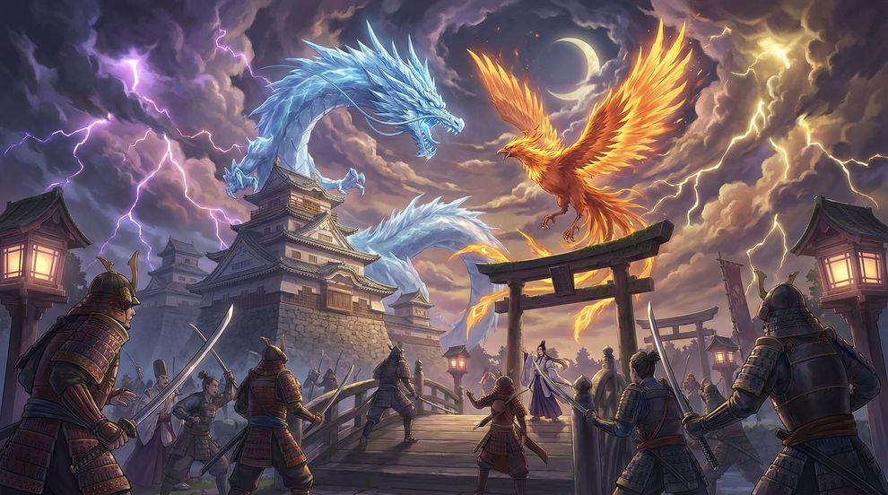 黄色仓库动漫-冰龙与火凤