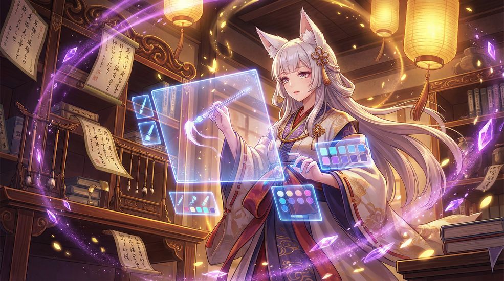 黄色仓库AI赋能动漫创作